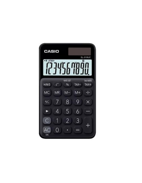 CALCULADORA CASIO SL-310UC-BK NEGRA