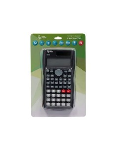CALCULADORA CIENTIFICA XF33 12 DIGITOS 240 FUNCIONES CON TAPA SOLAR Y PILAS COLOR NEGRO CSUR 163498
