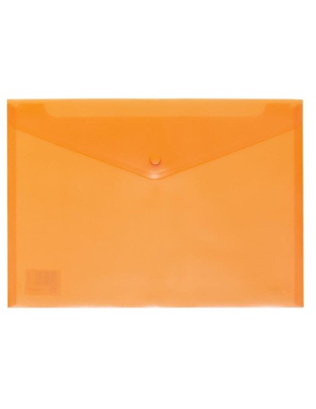 SOBRE BROCHE PP FOLIO GRAFOPLAS NARANJA 04871252 (60)