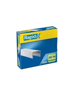 GRAPAS RAPID GRUESOS 23/15 GALVANIZADA STANDARD C/1000 ESSELTE 24869600
