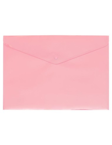 SOBRE BROCHE PP FOLIO GRAFOPLAS ROSA PASTEL 04871293 (60)