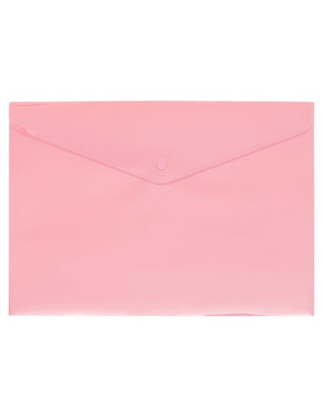 SOBRE BROCHE PP FOLIO GRAFOPLAS ROSA PASTEL 04871293 (60)