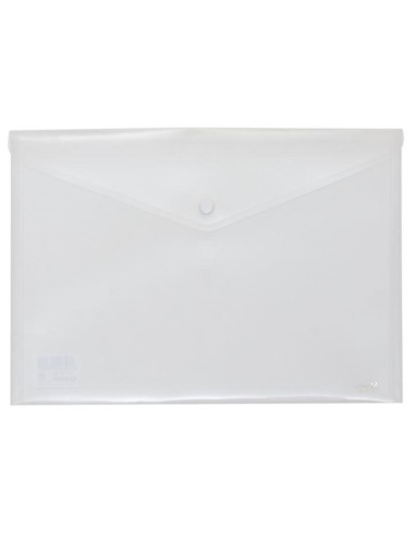 SOBRE BROCHE PP FOLIO GRAFOPLAS TRANSPARENTE 04871200 (60)