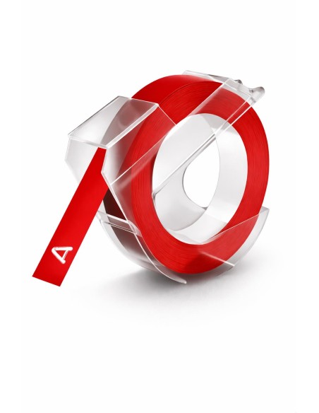 CINTA DYMO 9MMX3M ROJA MANUAL NEWELL S0898150 / 520102