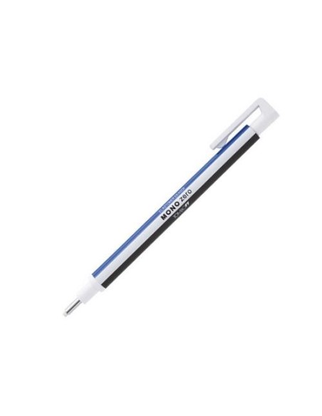 BORRADOR DE PRECISION PUNTA REDONDA 2.3mm RH-KUR CUERPO BLANCO/AZUL/NEGRO