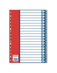 SEPARADOR ABECEDARIO PLASTICO FOLIO DOHE  90456