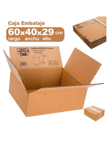 CAJA DE CARTON  600X400X290 GRAFOPLAS  Nº 299 18113