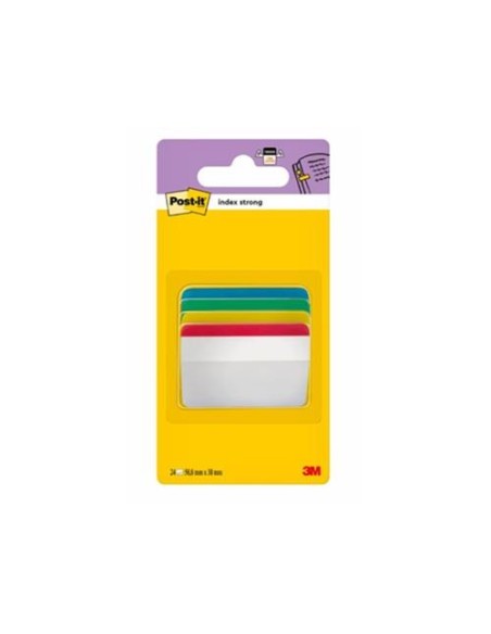 INDEX RIGIDOS INCLINADOS (BANDERITAS) 4 COLORES  3M 686A-1 (7100240788 )