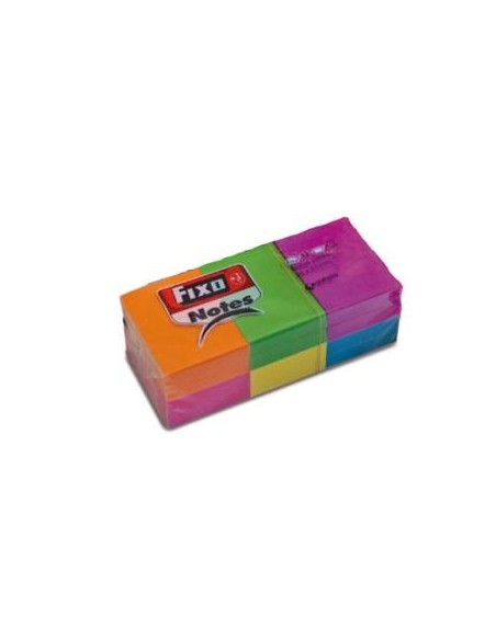 NOTAS ADHESIVAS 38X51 FIXO NOTES NEON GRAFOPLAS     65005380 (12)