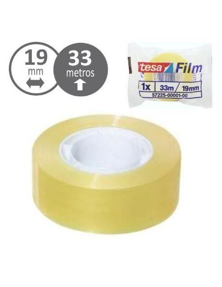 CINTA ADHESIVA 33 X 19 TESA  STANDARD  57225-00001-01 (24)