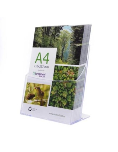 PORTAFOLLETOS DE SOBREMESA A4 VERTICAL  A2000  6143CSTP