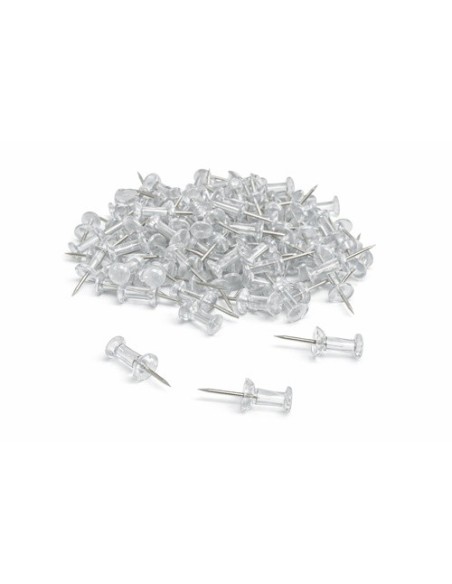 AGUJAS DE SEÑALIZACION TRANSPARENTES C/35 UDS.  MAKRO 040198