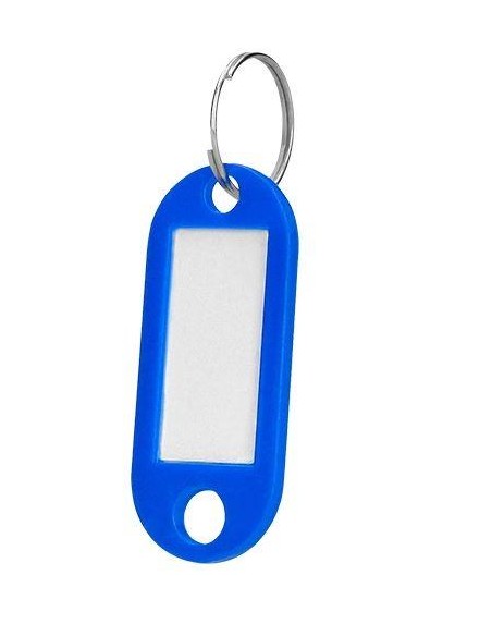 LLAVEROS IDENTIFICATIVOS COLOR AZUL KF02694 CSUR 34241 (100)