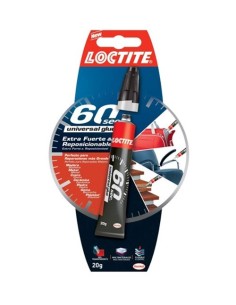 PEGAMENTO LOCTITE 60 SEGUNDOS 20 GR. HENKEL 2066112 (12)