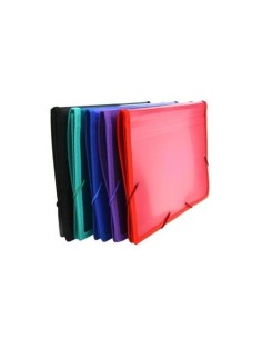 CARPETA CON GOMAS Y FUELLE XXL A5 OFFICE BOX HFP 51415