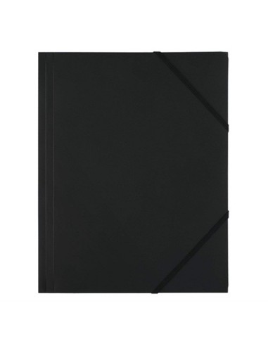 CARPETA CON GOMAS HFP 51668 NEGRA