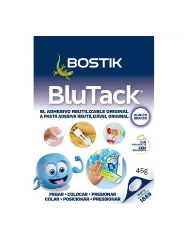 MASILLA ADHESIVA BLU·TACK  PLICO 1739 (12)