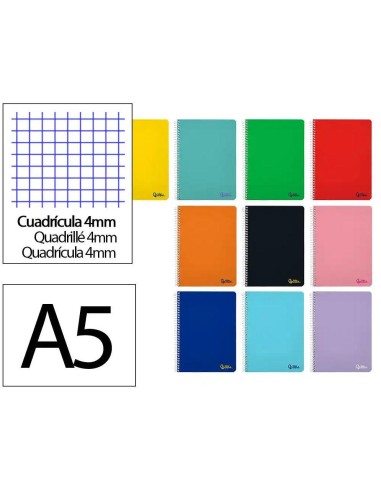 CUADERNO 4º TAPA BLANDA 80H 75GRS CUADRICULA 4 CSUR 172240 (10)
