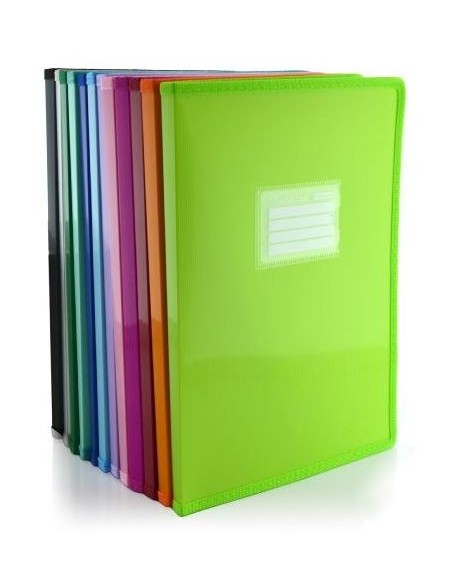DESCA CARPETA 20 FUNDAS A4 COLOR LINE HFP 2011