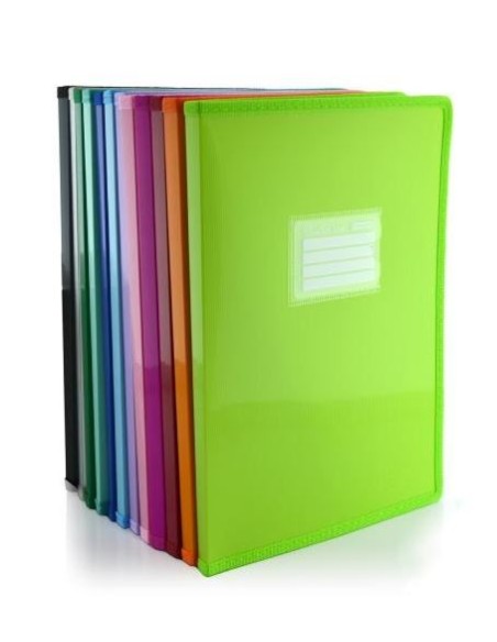 CARPETA 40 FUNDAS COLOR LINE HFP 4011