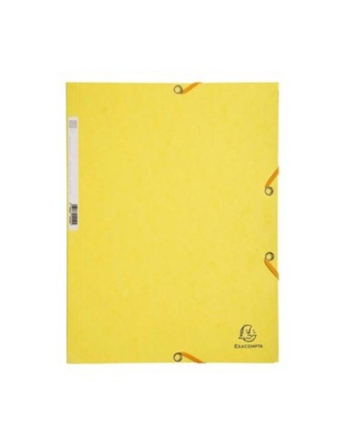 CARPETA GOMAS 3 SOLAPAS EXACOMPTA LIMON EXACLAIR 55529E