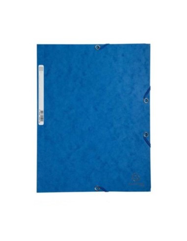CARPETA GOMAS 3 SOLAPAS EXACOMPTA AZUL EXACLAIR 55502E