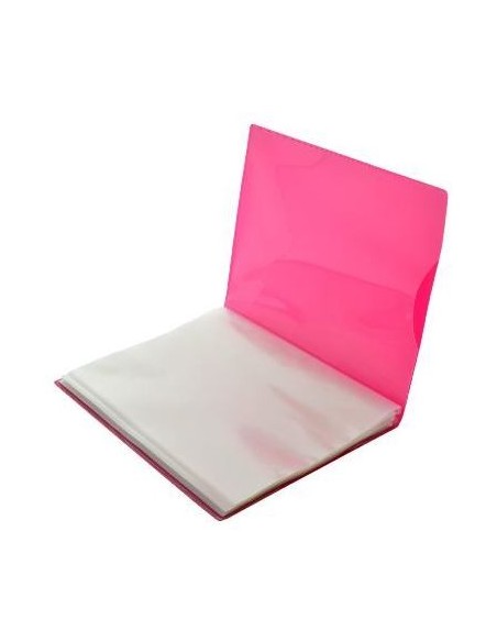 CARPETA 60 FUNDAS GENIUS ROJO HFP 196-R
