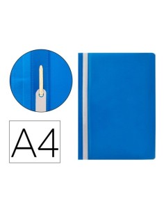 CARPETA DURABLE DURAPLUS A4 CON FASTENER  AZUL WENDEL 142579-06