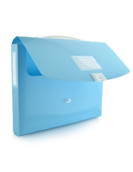 MALETIN CON ASA COLOR LINE AZUL CLARO HFP 61111
