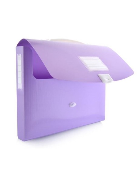 MALETIN CON ASA COLOR LINE MORADO HFP 61111