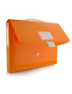 MALETIN CON ASA COLOR LINE NARANJA HFP 61111