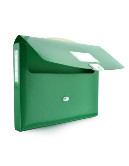 MALETIN CON ASA COLOR LINE VERDE OSCURO HFP 61111