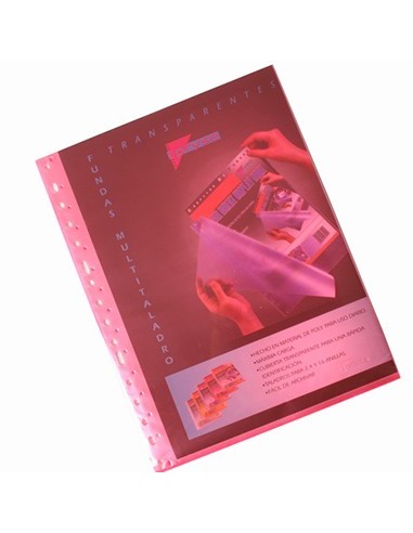 DOSSIER MULTITALADRO 10 FUNDAS ROJA  4220002
