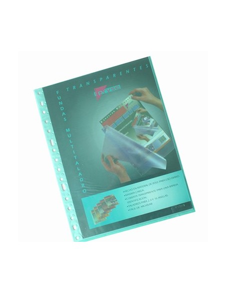 DOSSIER MULTITALADRO 10 FUNDAS PRYSE VERDE   4220003