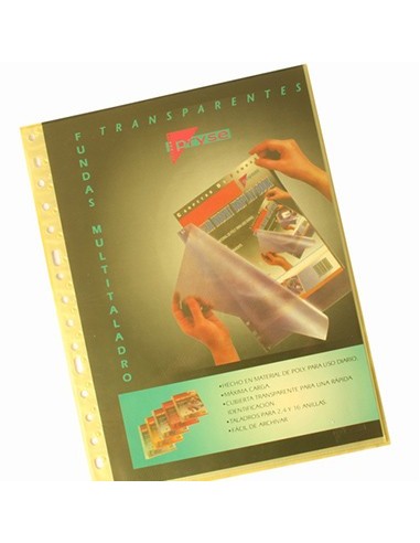 DOSSIER MULTITALADRO 10 FUNDAS PRYSE AMARILLO   4220004