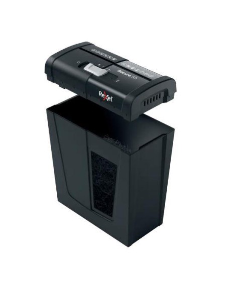 DESTRUCTORA REXEL SECURE S5 HASTA 5 HOJAS CORTE EN TIRAS ESSELTE 2020121EU