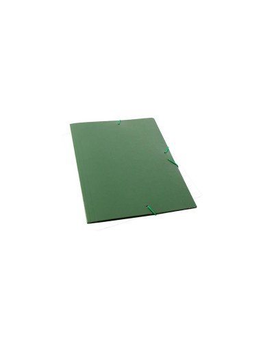 CARPETA GOMAS SOLAPA  VERDE FABRISA 024FGSVE /15845
