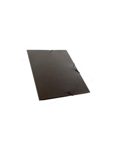 CARPETA GOMAS SOLAPA  NEGRO FABRISA  02415 / 15847