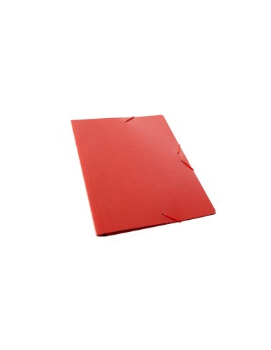 CARPETA GOMAS SOLAPA  ROJO FABRISA  02412 / 15844