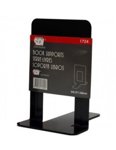 SOPORTALIBROS SDI METALICO GRANDE HFP 1724 JUEGO DE 2 UNIDADES 2