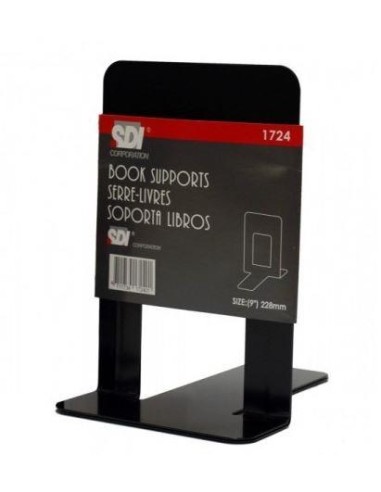 SOPORTALIBROS SDI METALICO GRANDE HFP 1724 JUEGO DE 2 UNIDADES