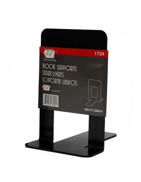 SOPORTALIBROS SDI METALICO GRANDE HFP 1724 JUEGO DE 2 UNIDADES