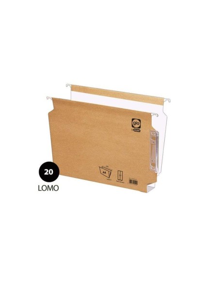 CARPETA COLGANTE GIO VISOR LATERAL A4 LOMO DE 20   REF 50120 400021923 HAMELIN  (25)