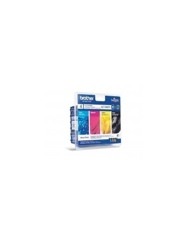 BROTHER Pack cartuchos Negro, Cian, Magenta y Amarillo  MFC-6490CW,  de Alta capacidad