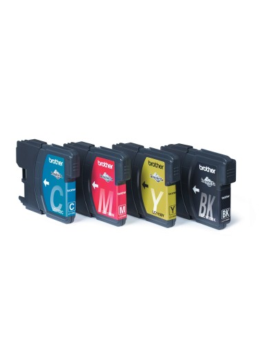 BROTHER Pack cartuchos Negro, Cian, Magenta y Amarillo MFC-6490CW
