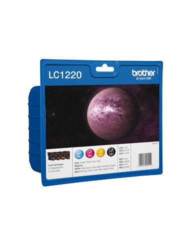 BROTHER  Pack cartuchos Negro, Cian, Magenta y AmarilloDCPJ725DW/J925DW/J430W,
