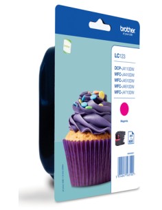 BROTHER Cartucho tinta  Magenta  MFC-J4410DW/MFC-J4510DW,   600 pag
