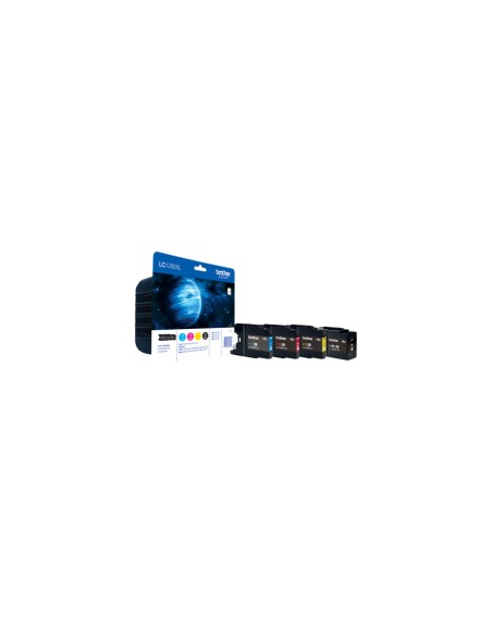 BROTHER Pack cartuchos Negro, Cian, Magenta y Amarillo  MFCJ6510DW/MFCJ6710DW/MFCJ6910DW, . 2.400 pa