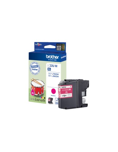 BROTHER Cartucho de tinta magenta para DCPJ785DW