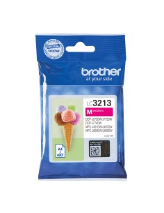 BROTHER Cartucho de tinta magenta larga duracion LC3213M